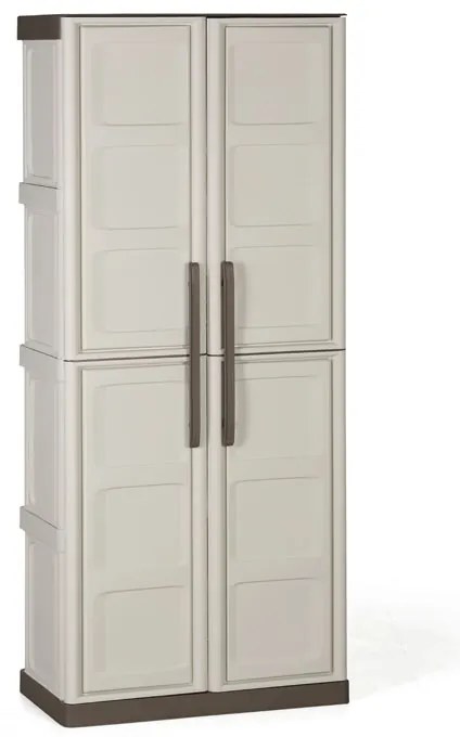 Szafa plastikowa S Line, 1650x700x390 mm, wysoka