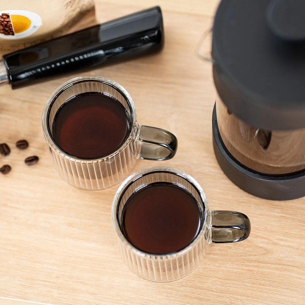 4Home Szklanka termiczna do lungo Haze Hot&Cool, 2 szt.