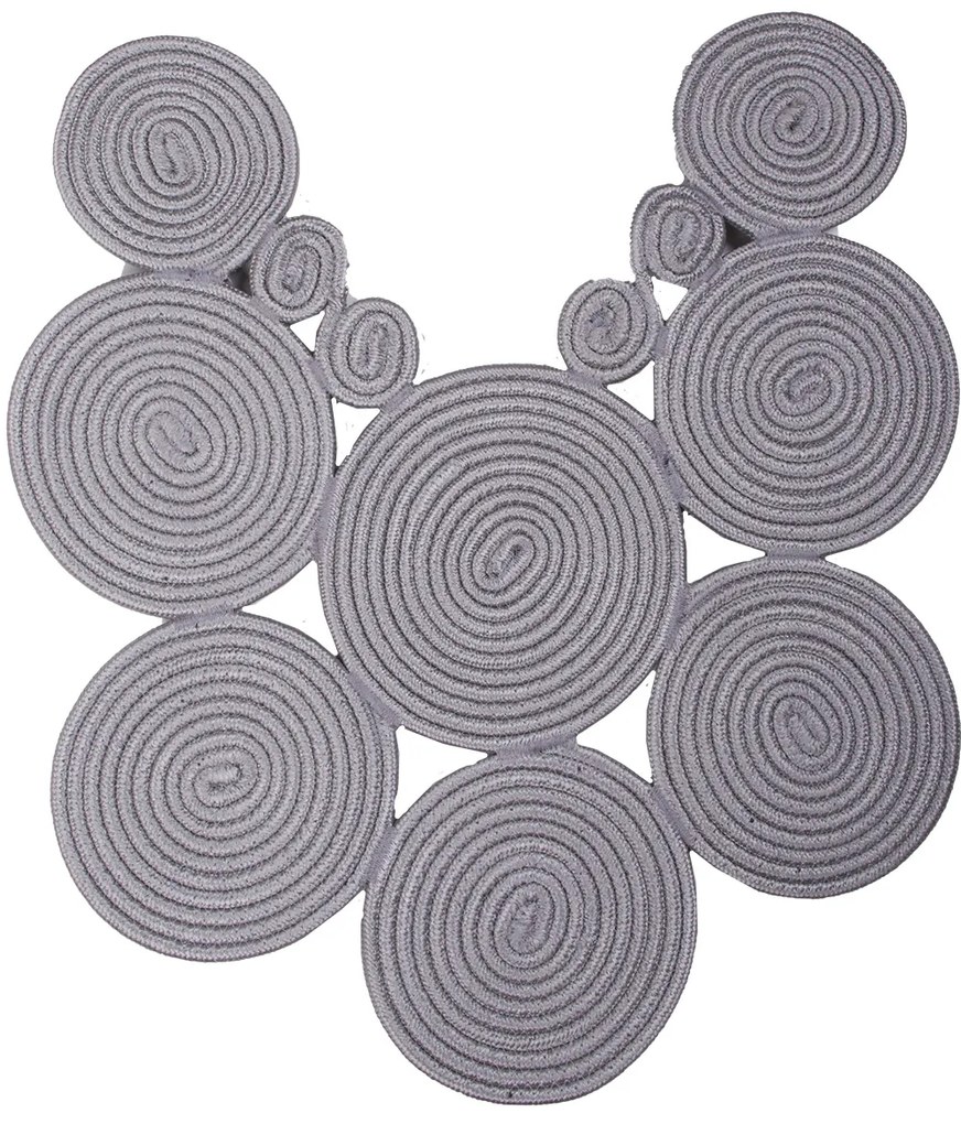 Dywany plecione Szary dywanik WC 050x060 inny