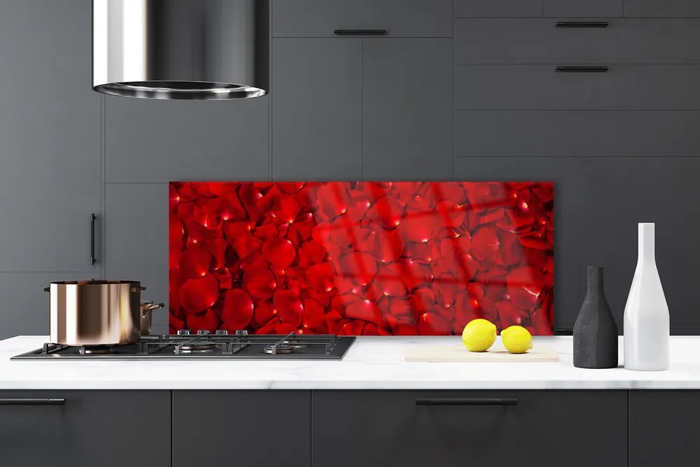 Panel nad blat kuchenny Delikatne Płatki w Zbliżeniu