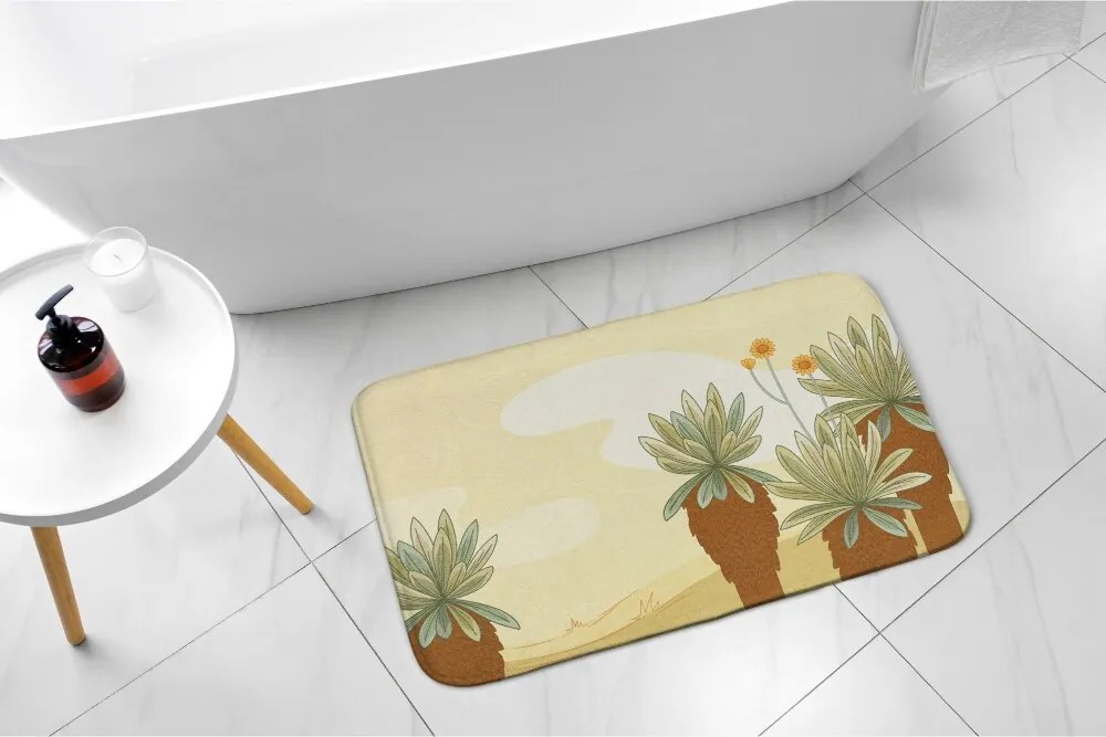 Dywanik do łazienki Dywanik do łazienki Palmy