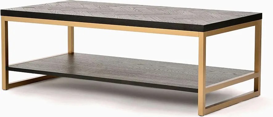 Stolik kawowy 120x42x60 cm czarny Seville