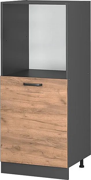 Szafka kuchenna złoty dąb energetyczny 60x57x143 r-line