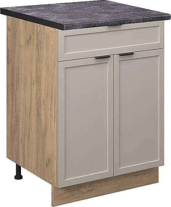 Szafka dolna do kuchni greybeige 60x60x82 fame-line