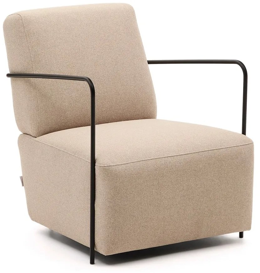 Beżowy fotel Gamer – Kave Home