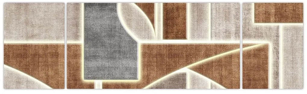 Obraz - Kształty (170x50 cm)