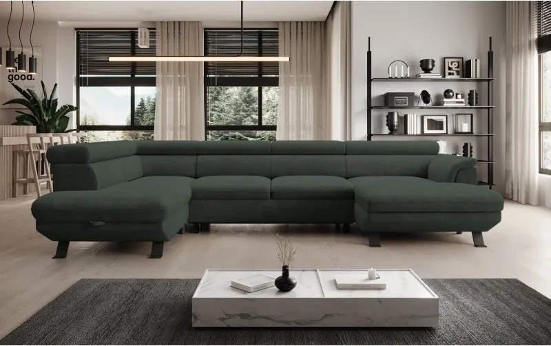 Narożnik RAVEN XL z funkcją spania WERSAL