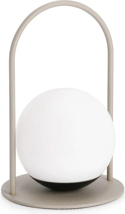 Lampa zewnętrzna stołowa LED ze ściemniaczem na USB ø 13,5 cm Pansy – Bizzotto