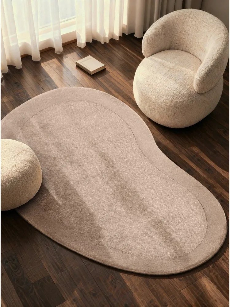 Beżowy dywan z mieszanki wełny tkany ręcznie 125x200 cm Kari Organic – Villeroy&Boch