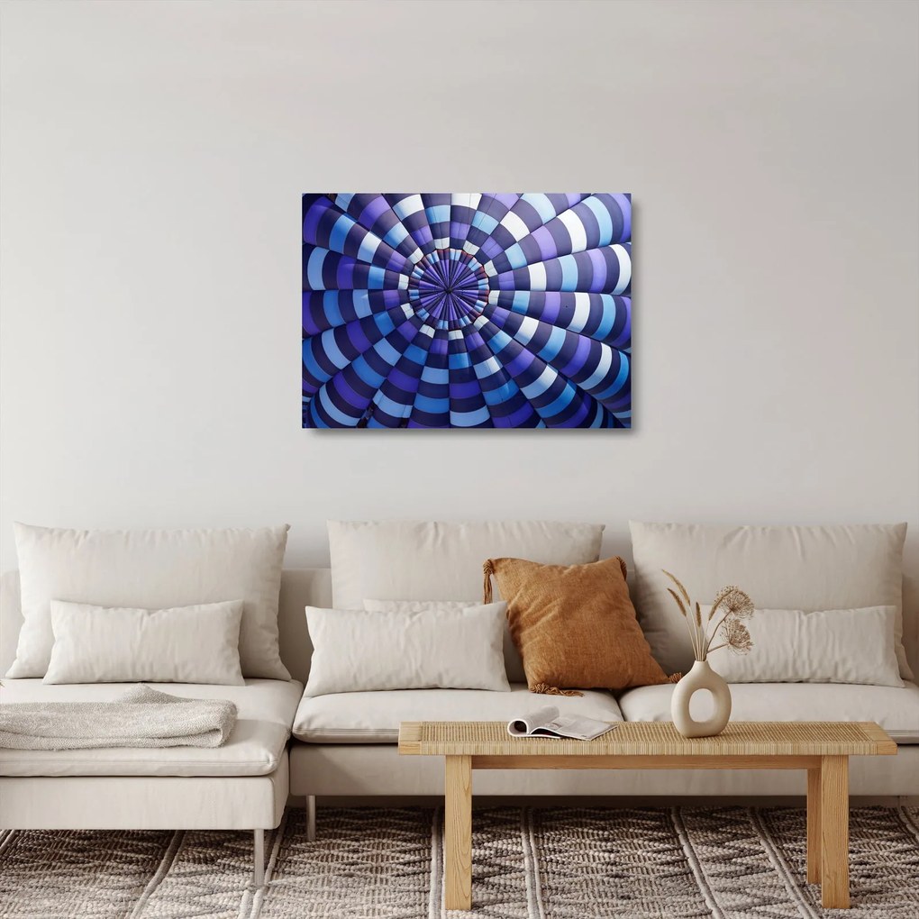 Obraz na szkle - struktura latającego balonu (70x50 cm)