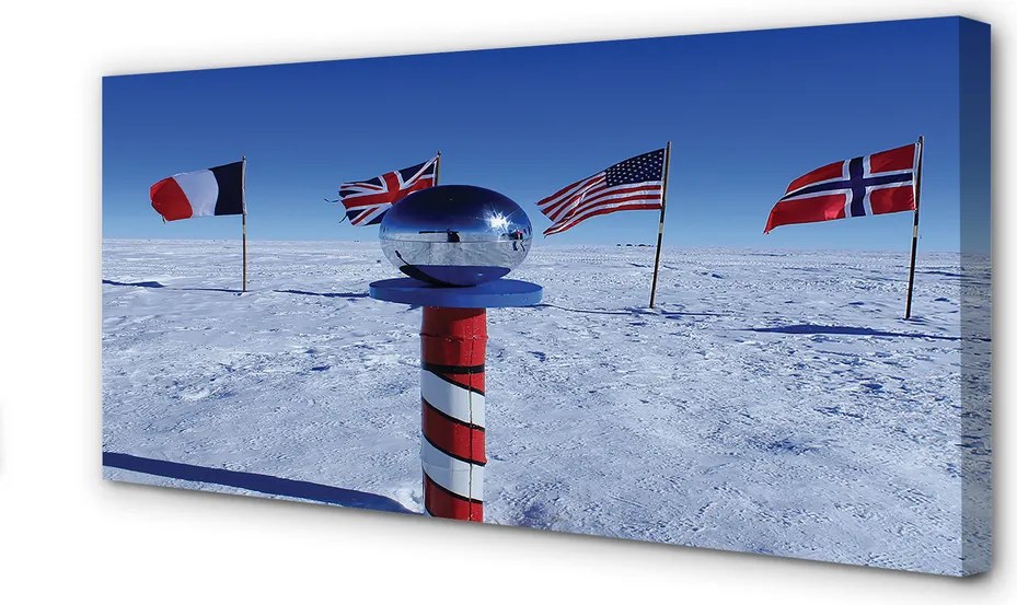 Fotoobraz na płótnie Brazylijska Flaga