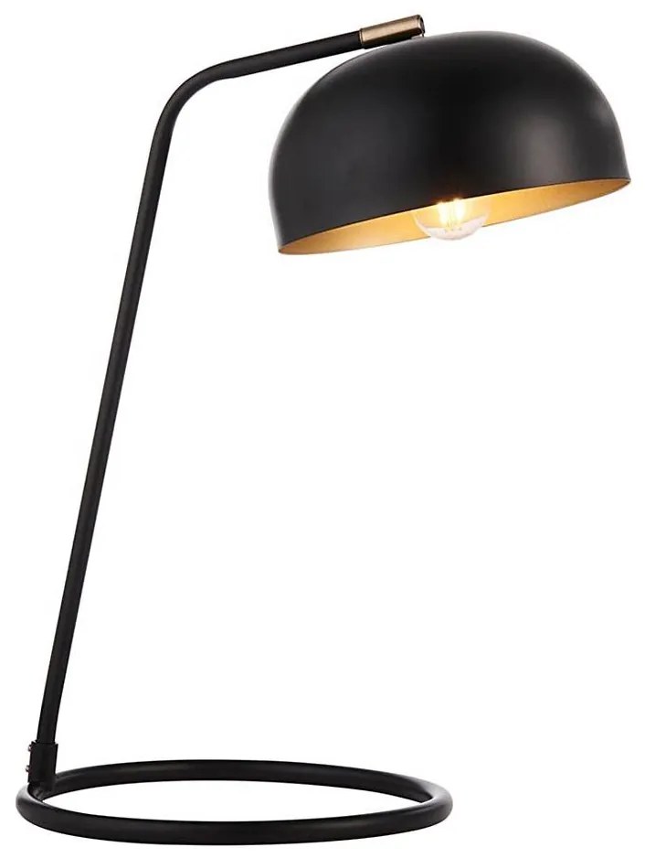 Endon 106336 - Lampa stołowa BRAIR 1xE14/7W/230V czarna