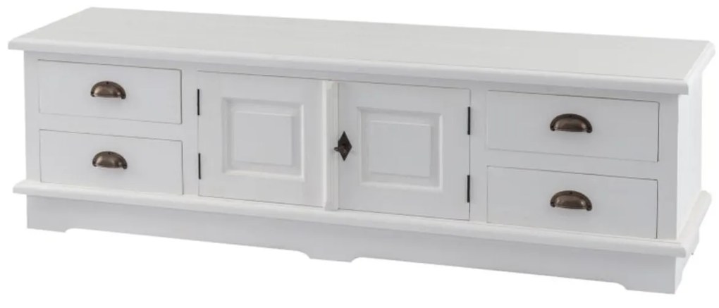 Szafka RTV Brighton 160x40x50cm white