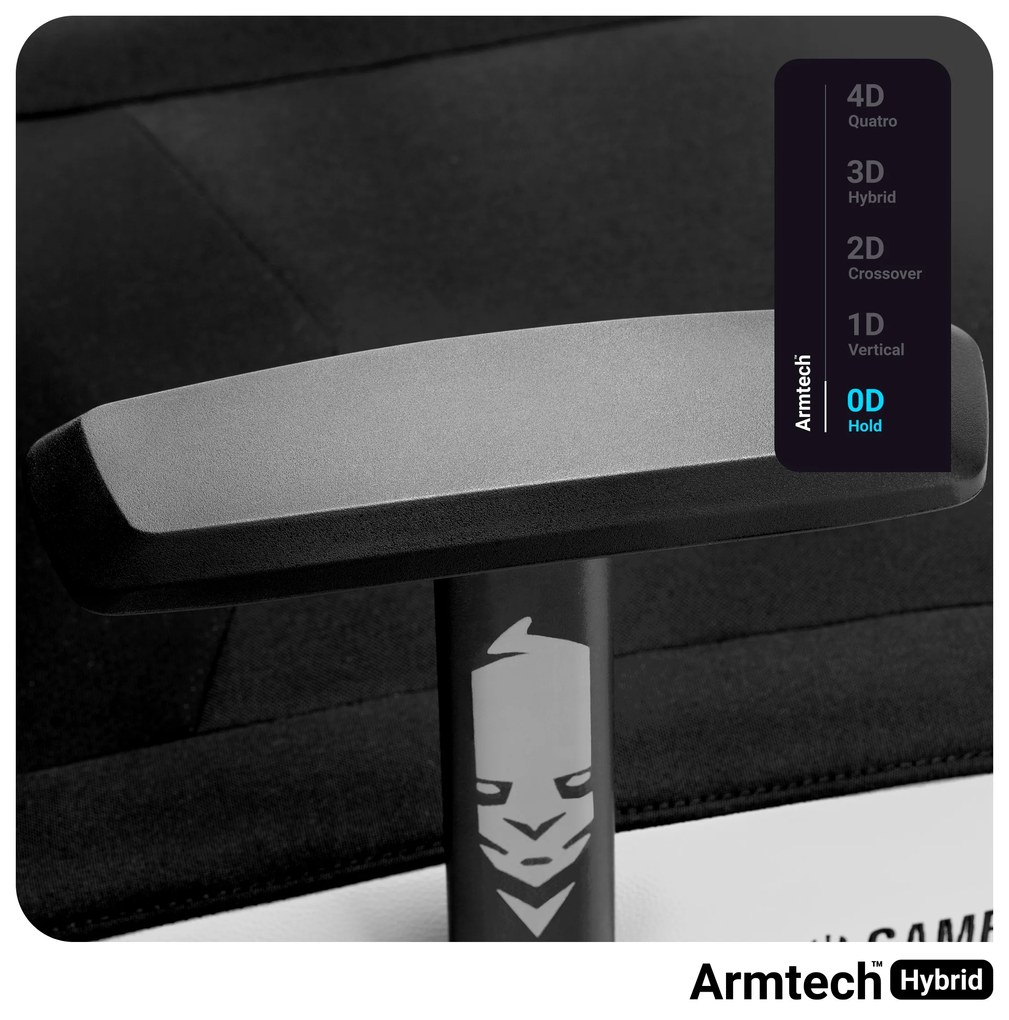 Fotel gamingowy Diablo X-Gamer 2.0 Normal Size, Snow White