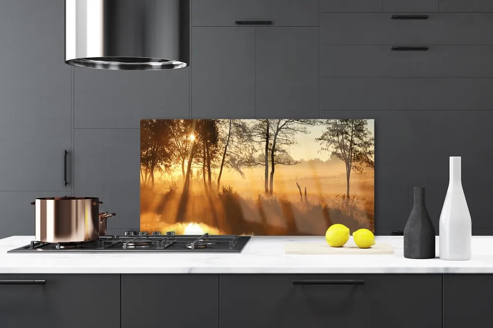 Panel Kuchenny Leśna Gęstwina Drzew