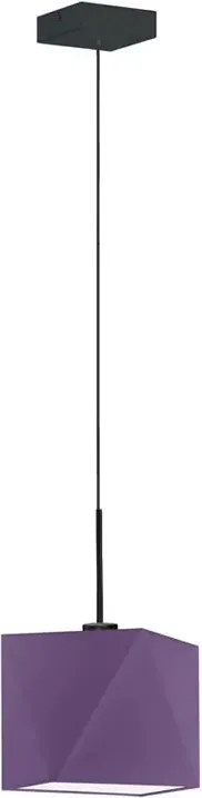 Lampa wisząca regulowana na czarnym stelażu - E7-P38