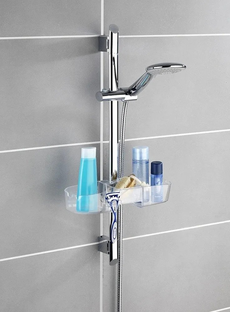 Półka łazienkowa pod prysznic CADDY Premium montowana na drążku prysznica, WENKO