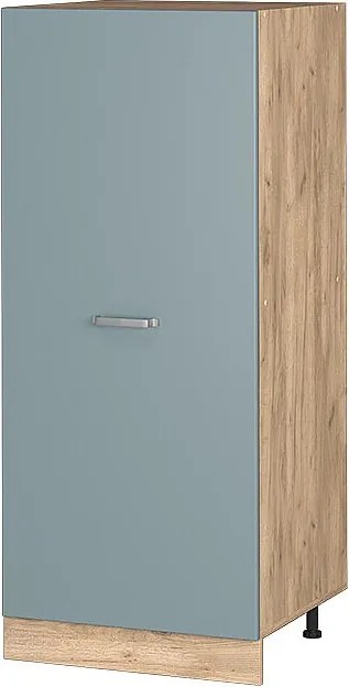 Wysoka szafa niebiesko-szary 60x57x143 r-line