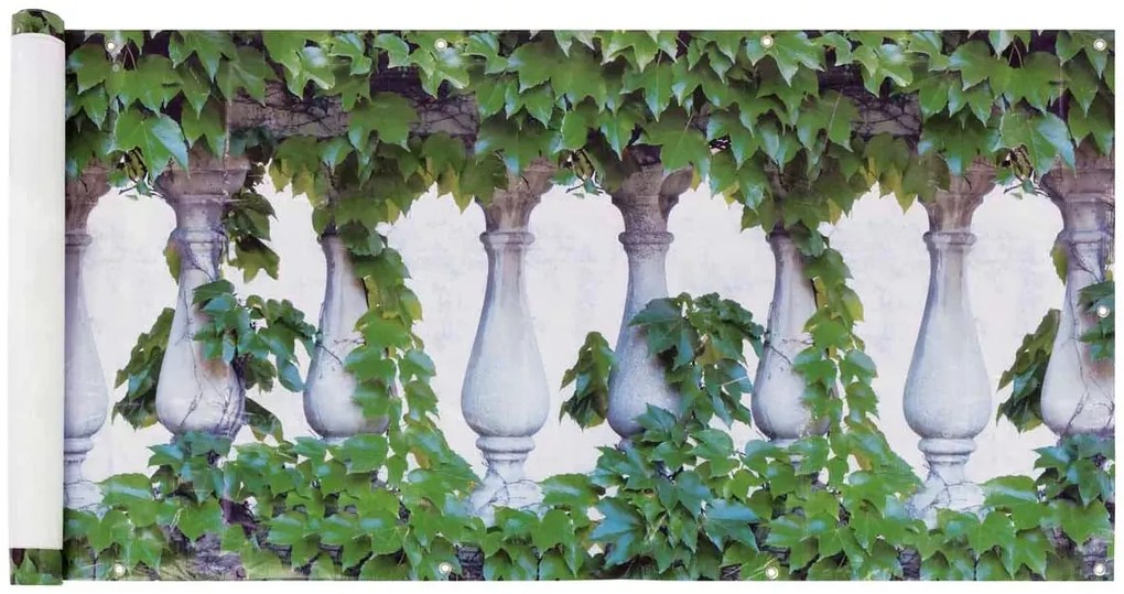 Osłona na balkon Ivy Fence, 5 m x 85 cm