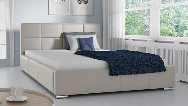 Łóżko tapicerowane Caner 200x200 - 44 kolory