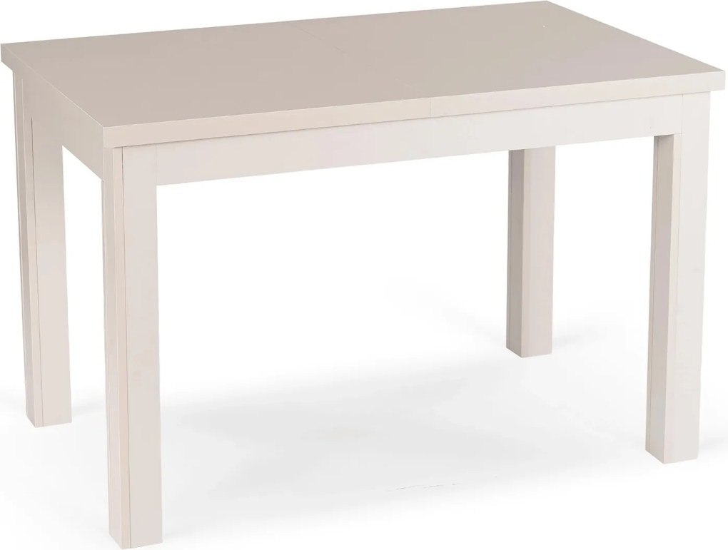 Klasyczny stół rozkładany Skubi 120-160 cm, kaszmir