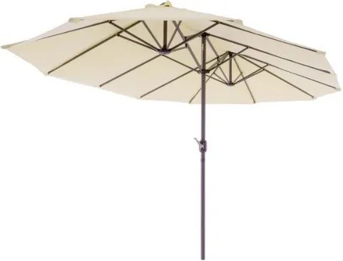 Duży parasol XXL 4,65 m - kremowy
