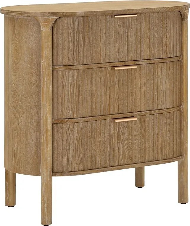 Komoda z Szufladami VKH753, Brązowy, 80,5x47x82 cm, Kendra Home