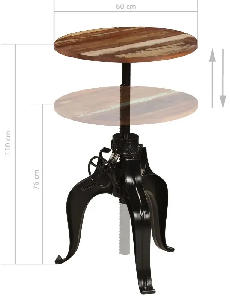 Okrągły stolik barowy do kuchni  L5-T92