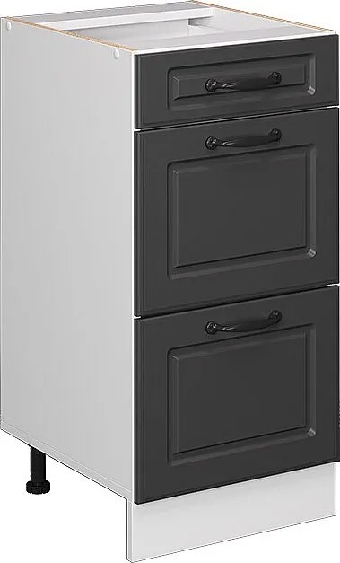 Szafka dolna do kuchni antracytowy domek wiejski 40x46x81.6 r-line