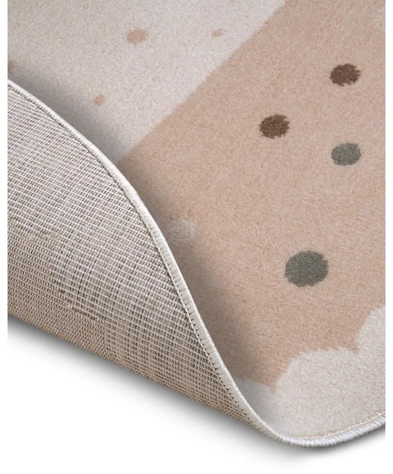 Beżowy dywan dziecięcy ø 140 cm Crown – Hanse Home