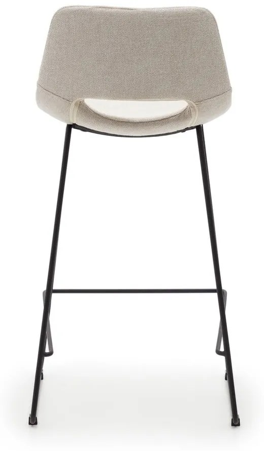 Beżowy hoker (wysokość siedziska 65 cm) Zahara – Kave Home