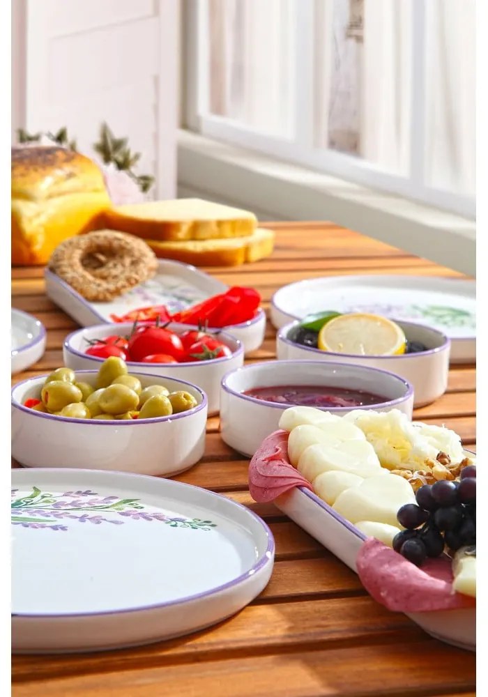 Ceramiczny zestaw talerzy 14 szt. – Hermia