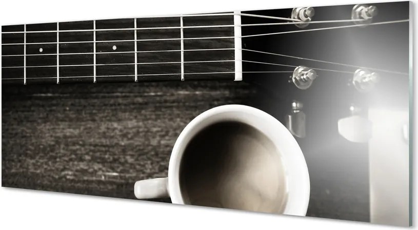 Szklany Panel Melodia i Aromat Kawy