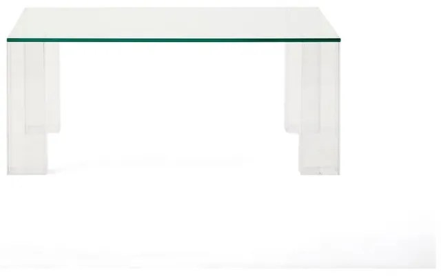Szklany stolik 85x85 cm Adularia – Kave Home