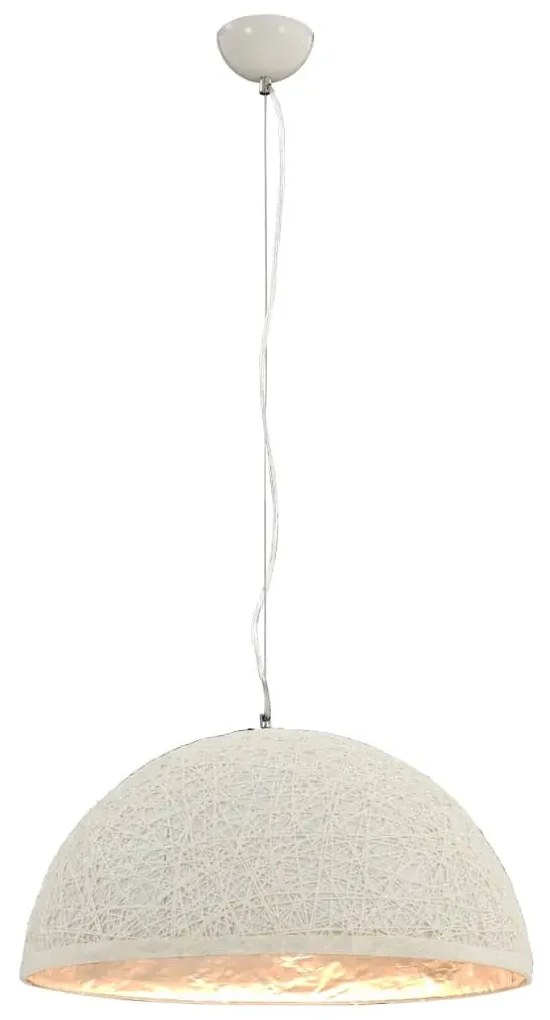 Biało-srebrna lampa wisząca w stylu skandynawskim - EX110 B6-N53