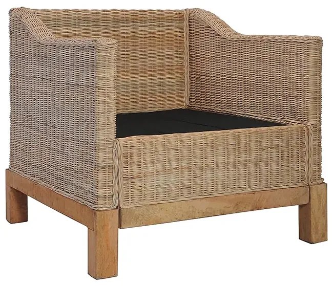 2-częściowy zestaw wypoczynkowy, naturalny rattan L8-R75