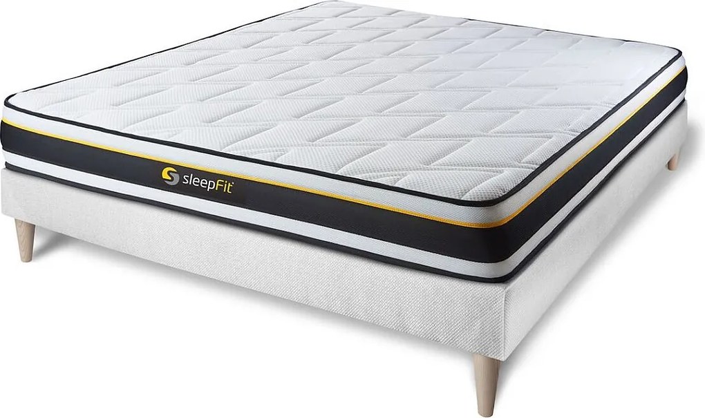 Materac SOFT 140 x 190 cm + zestaw podstawa lózka