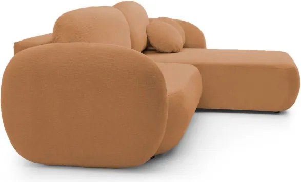 Narożnik OLIO Prawostronny w tkaninie Aragon 56