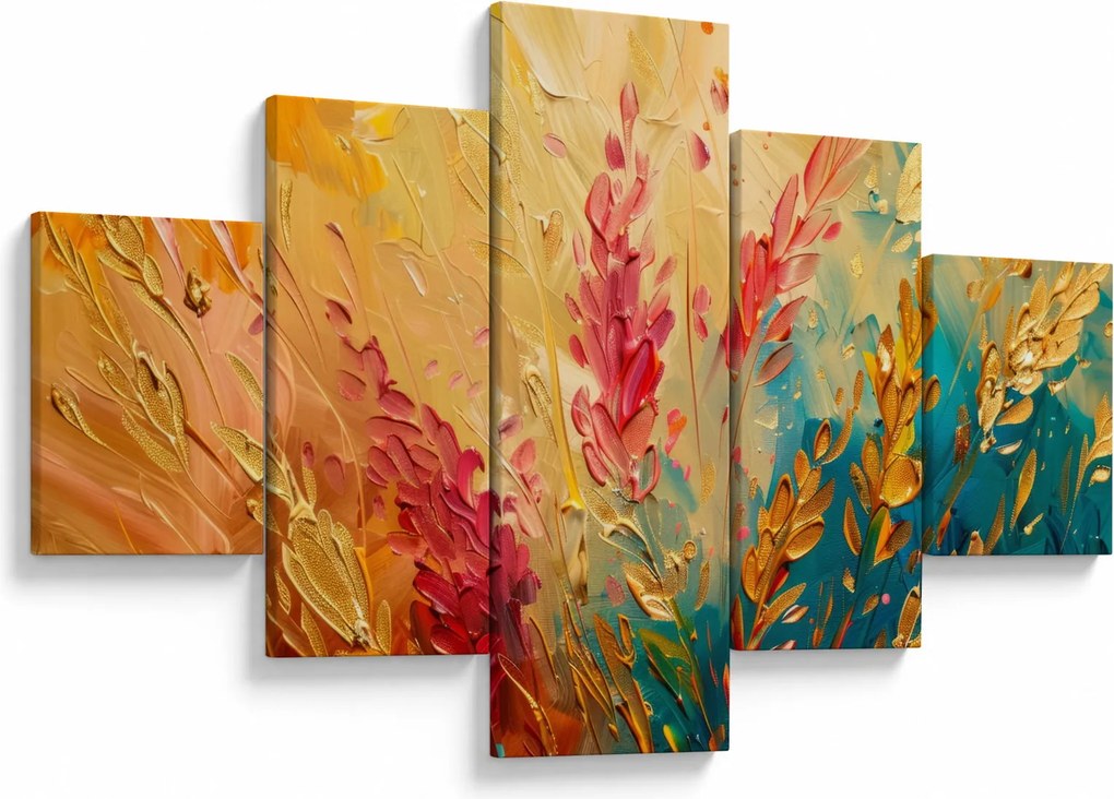 Obraz - Malowanie pola (125x70 cm)
