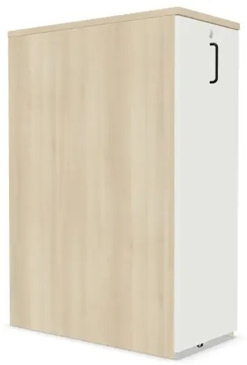 Szafka na dokumenty EASY SPACE 40cm prawa/lewa akacjowa/biała wysuwana NOWY STYL