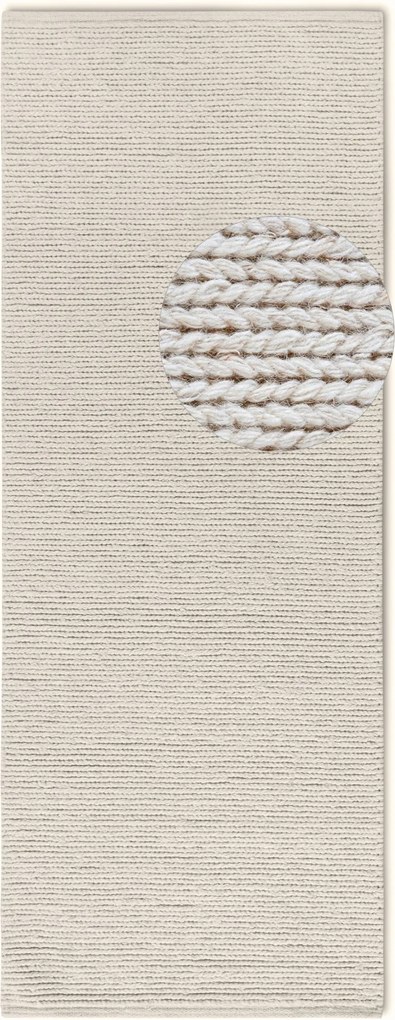 Dywan wełniany Villeroy &amp; Boch Francois kremowy 80 cm x 200 cm