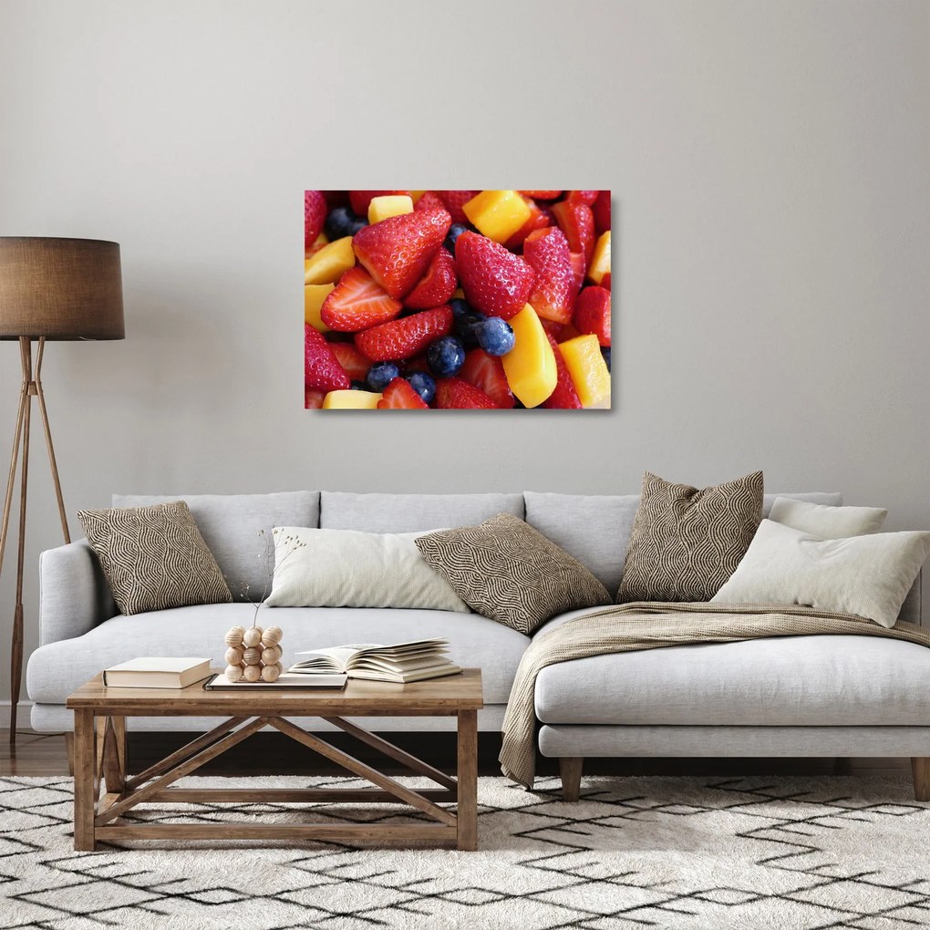 Obraz na szkle owoców (70x50 cm)