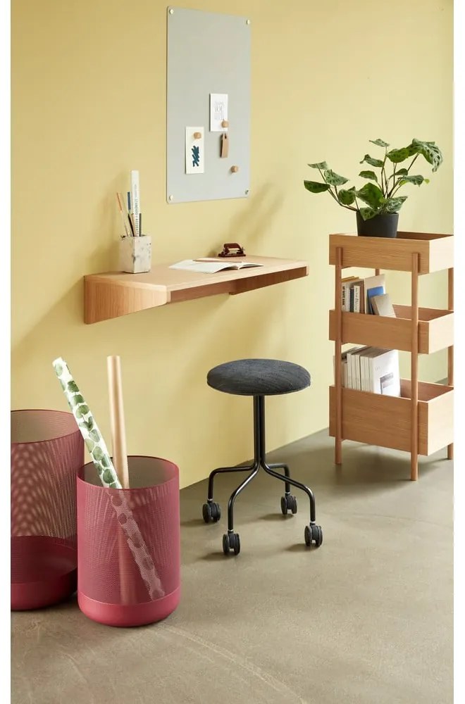 Konsola z litego drewna dębowego 34x43 cm Stack – Hübsch
