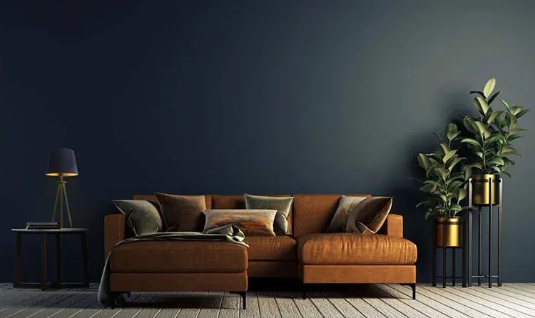 Elegancka lampka nocna na złotym stelażu M7-W51
