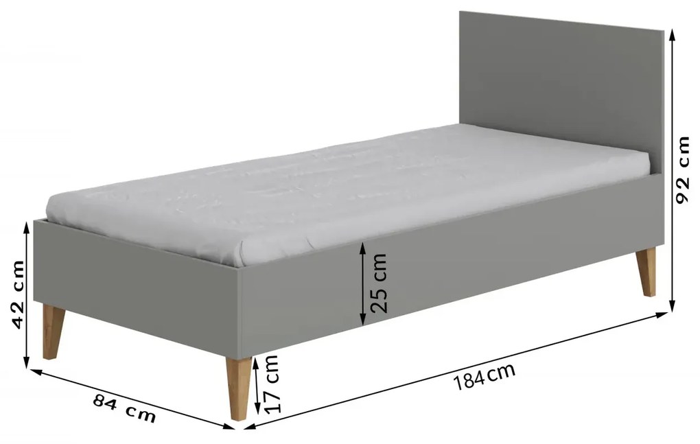 Łóżko dla dziecka Maurycy 4X 80x180 Tamlin 4X