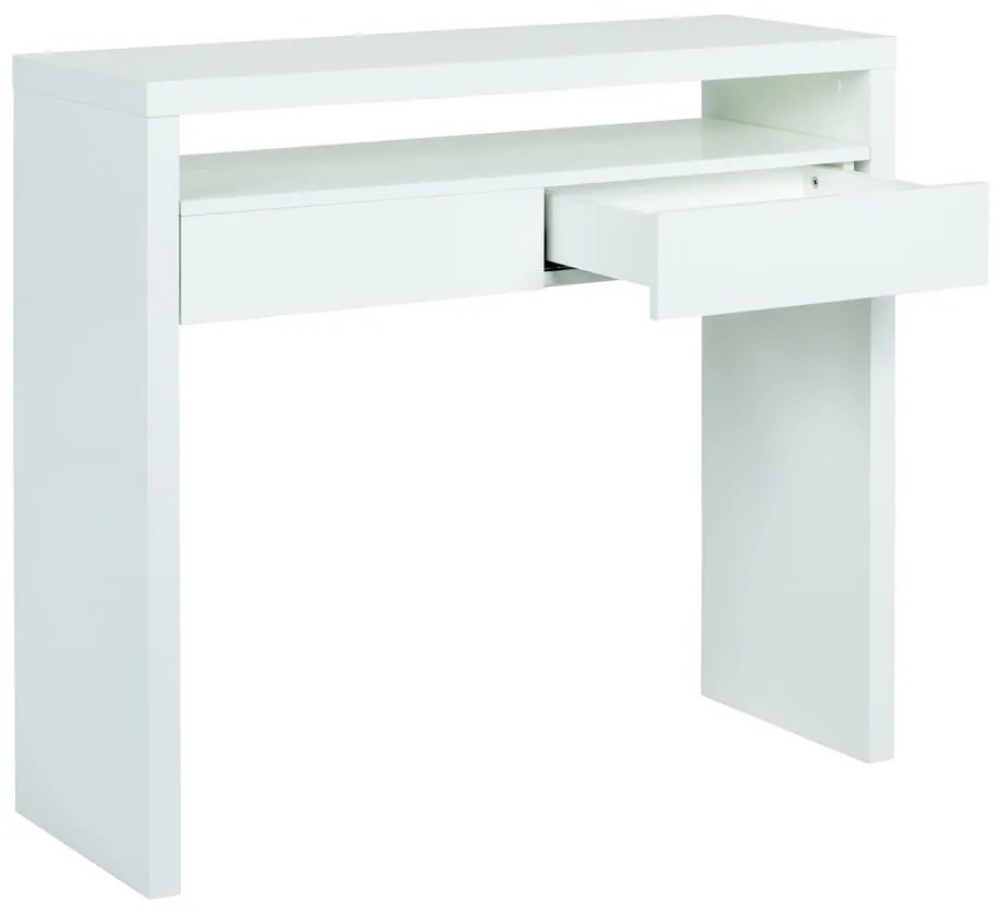 Biurko z wysuwanym blatem Console Mel