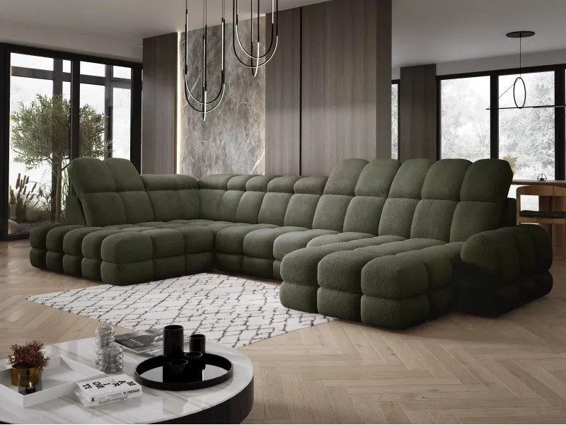 Narożnik TOLLO XL Lewostronny Elektryczna regulacja Tkanina ANTHOLOGY 12 WERSAL