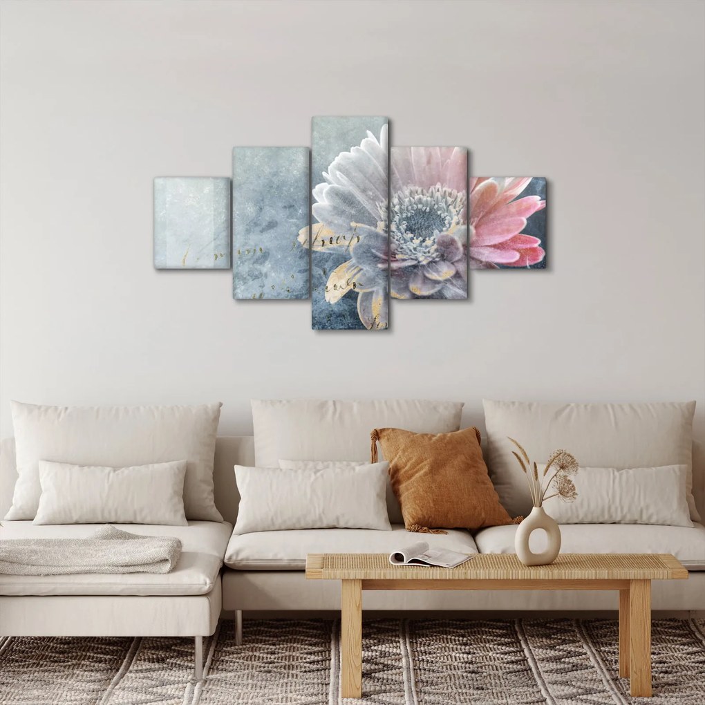 Obraz - Zimowy kwiat (125x70 cm)