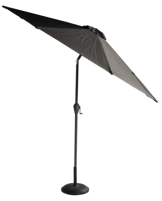 Ciemnoszary parasol ogrodowy ø 270 cm Sunline – Hartman