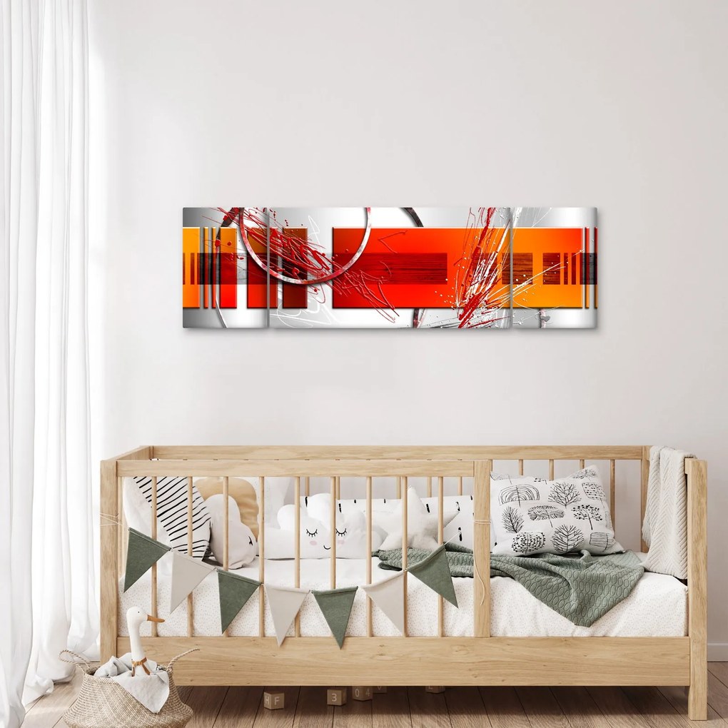 Abstrakcyjny obraz (170x50 cm)